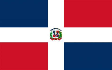 Dominican Republic Flag Printable
